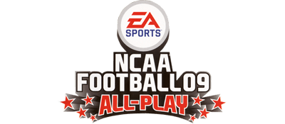 NCAA Football 09 All-Play title screen for Wii